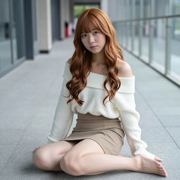 今日份红发少女写真主题图片 0703，杰作，最佳画质，极致细节，照片级写实 , 日系清新写真风格