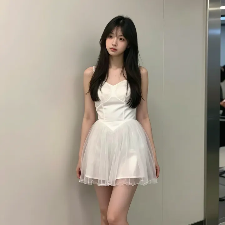 今日份清冷少女感主题图片 0708，杰作，最佳画质，极致细节，照片级写实 , 清新校园写真风格