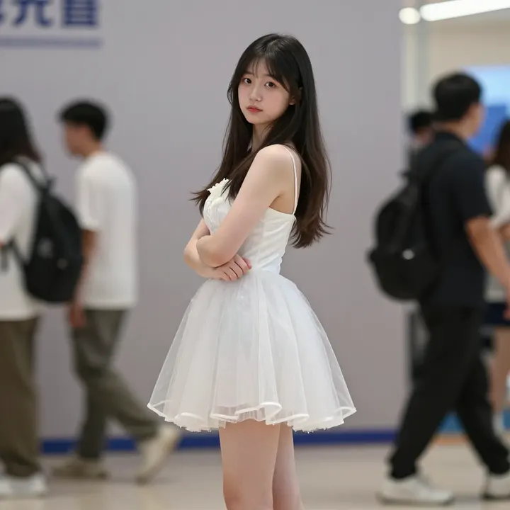 今日份清冷少女感主题图片 0710，杰作，最佳画质，极致细节，照片级写实 , 清新校园写真风格