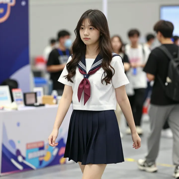 今日份校园写真主题图片 0715，杰作，最佳画质，极致细节，照片级写实 , 轻胶片漫展摄影风格