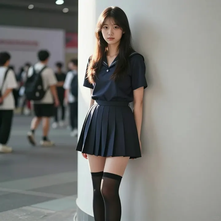 今日份校园风写真主题图片 0760，杰作，最佳画质，极致细节，照片级写实 , 逆光氛围人像风格