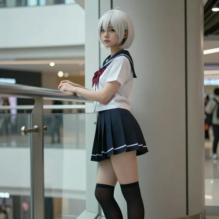 今日份校园风写真主题图片 0940，杰作，最佳画质，极致细节，照片级写实 , 日系少女感摄影风格